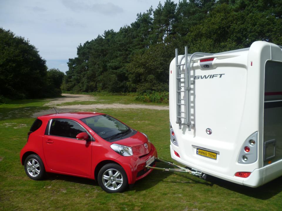 Toyota iQ on A-Frame